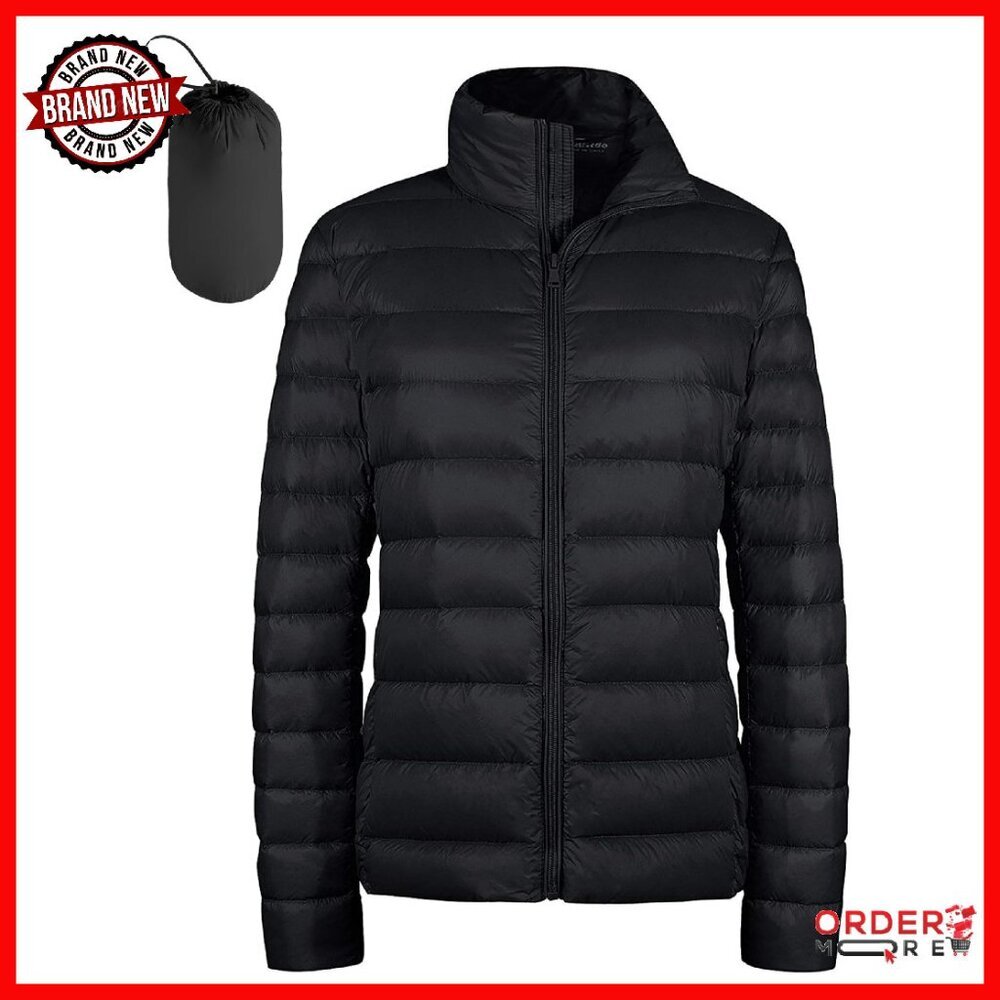 Ultra Lightweight Packable Down Jacket Women's Pu… - image 1